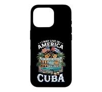 I May Live in America My Story Began in Cuba Vintage Case for iPhone 16 Pro