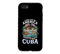 I May Live in America My Story Began in Cuba Vintage Case for iPhone SE (2020) / 7/8
