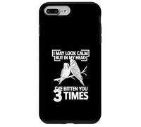I May Look Calm But In My Head Ive Bitten You 3 Times Budgie Case for iPhone 7 Plus/8 Plus