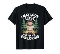 I May Look Lost But I'm Just Exploring Kids T-Shirt