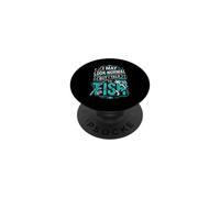 I May Look Normal But I Talk To Fish Aquarium PopSockets Adhesive PopGrip