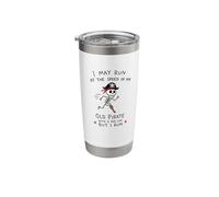I May Run Like A Pirate, Funny Jogging Marathoner Running Stainless Steel Insulated Tumbler