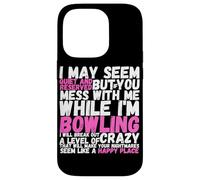 I May Seem Quiet And Reserved But If You Mess With Me Funny Case for iPhone 14 Pro