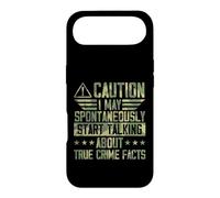 I May Spontaneously Start Talking About True Crime Facts Case for iPhone Air
