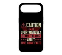 I May Spontaneously Start Talking About True Crime Facts Case for iPhone Air