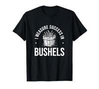 I Measure Success in Bushels Funny Agronomy for Agronomists T-Shirt