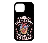 I Mend the Hearts Too Small to Break Pediatric Cardiac Case for iPhone 16 Pro Max