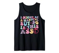 I Might Be A Handful But So Is This Ass Workout Gym Quote Tank Top