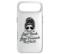 I Might Be Laid Back But Lean Forward Real Quick Funny Case for iPhone Air