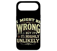 I MIGHT BE WRONG BUT IT'S HIGHLY UNLIKELY Typographic Case for iPhone Air