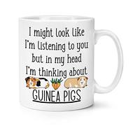 I Might Look Like I'm Listening to You Guinea Pigs 10oz Mug Cup