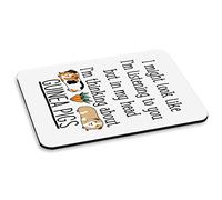 I Might Look Like I'm Listening To You Guinea Pigs PC Computer Mouse Mat Pad