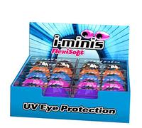 i-minis sunbed tanning goggles UV eye protection indoor or outdoor 20 pairs in display box