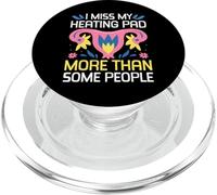 I Miss My Heating Pad Hysterectomy Uterus Surgery PopSockets PopGrip for MagSafe