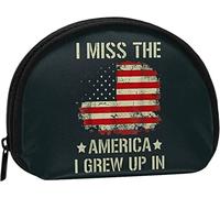 I Miss The America I Grew Up in Women and Girls Cute Fashion Coin Purse Wallet Bag Change Pouch Key Holder
