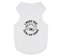'I Miss The Dial-Up Tone' Pet Dog/Cat T-Shirt (PT00154896)