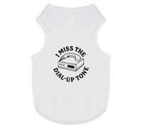 'I Miss The Dial-Up Tone' Pet Dog/Cat T-Shirt (PT00154898)