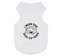 'I Miss The Dial-Up Tone' Pet Dog/Cat T-Shirt (PT00154899)