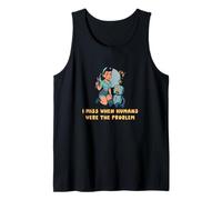 I Miss When Humans were The Problem Pinup Style Tank Top