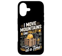 I Move Mountains One Pallet At A Time Forklift Operator Case for iPhone 17