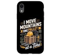 I Move Mountains One Pallet At A Time Forklift Operator Case for iPhone XR