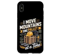 I Move Mountains One Pallet At A Time Forklift Operator Case for iPhone XS Max