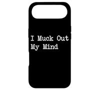 I Muck Out My Mind Funny Equestrian Mental Health Case for iPhone Air