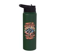 I Must Be Built Different I Keep Falling Apart Stainless Steel Insulated Water Bottle