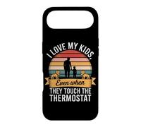 I MY KIDS EVEN WHEN THEY TOUCH THE THERMOSTAT Case for iPhone Air