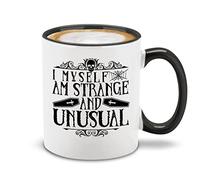I Myself Am Strange and Unusual Mug Cute Coffee Mug Durable Tea Mugs for Everyday Use Office Café 330Ml
