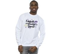 I Myself Am Strange And Unusual Sweatshirt Beetlejuice White XXL