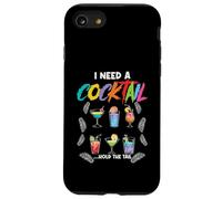 I Need A Cocktail Hold The Tail Mixed Drink Shot Alcohol Bar Case for iPhone SE (2020) / 7 / 8