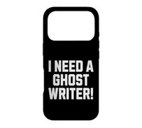 I Need A Ghost Writer! Funny Musician Song Writer Case for iPhone 17 Pro