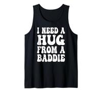 I Need A Hug from A Baddie Groovy Tank Top