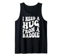 I Need A Hug from A Baddie Groovy Tank Top