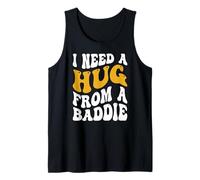 I Need A Hug from A Baddie Groovy Tank Top