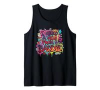 I Need A Hug from A Baddie Urban Graffiti Art Funny Tank Top