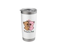 I Need a Hug - Two Sweet Bears Stainless Steel Insulated Tumbler