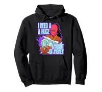 I need a huge amount of money melanin hustler black sista Pullover Hoodie