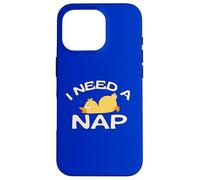 I Need a Nap Cruise Duck Lazy Moody Sleep Tired People Fun Case for iPhone 16 Pro
