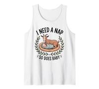 I Need A Nap So Does Baby Funny Tired Mom Goat Tank Top