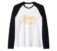 I Need a Therapy Bitcoin Crypto Trader Sky is the Limit Raglan Baseball Tee