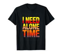 I Need Alone Time Introvert Quiet Mood Vibes T-Shirt