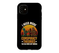 I Need More Conspiracy Theories Bigfoot Alien Case for iPhone 11