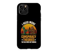 I Need More Conspiracy Theories Bigfoot Alien Case for iPhone 11 Pro