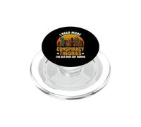 I Need More Conspiracy Theories Bigfoot Alien PopSockets PopGrip for MagSafe