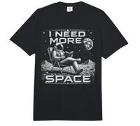 I Need More Space Astronaut Reading Book Spaceman Astronomy Comfort Colors Adult Heavyweight T-Shirt