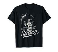I Need More Space Astronauts Floating No Social Battery T-Shirt