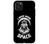 I Need More Space Yoga Astronaut Funny Retro Science Quote Case for iPhone 11 Pro Max