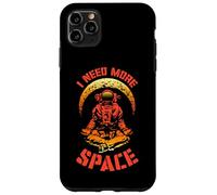 I Need More Space Yoga Astronaut Funny Retro Science Quote Case for iPhone 11 Pro Max